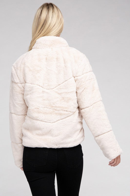 The Dianna Zip Up Sweater Jacket